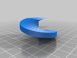 swirl art 3d print model - Mito3D