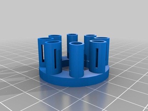 my customized rubber band loom fishtail maker bracelets 3d print model - Mito3D