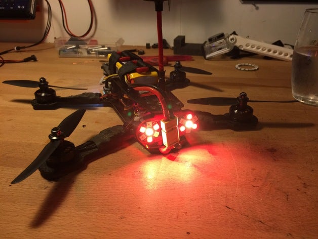 loca de la turbina led titular apagón mini h fpv racer r c vehículos quad el 3D print model - Mito3D