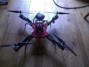 quadcopter arducopter robotics arduino frame 3d print model - Mito3D