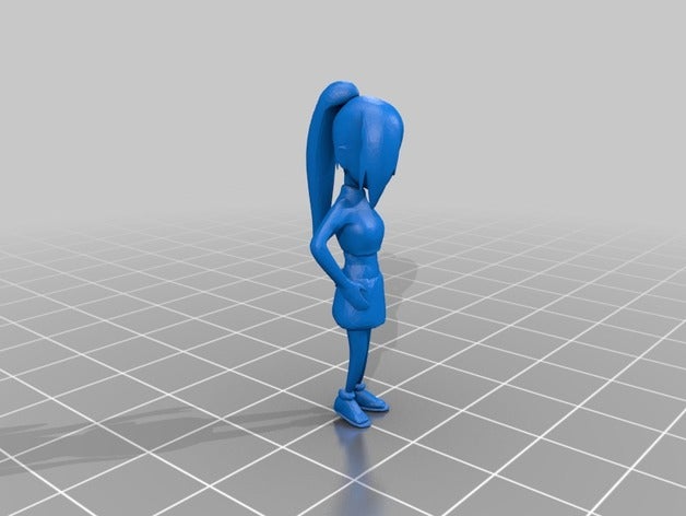 ino chibi pessoas naruto shippuden ninja 3D print model - Mito3D