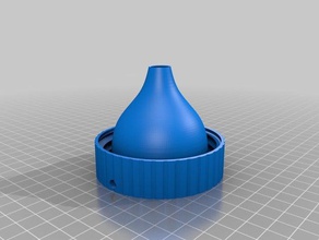 mason jar de la avispa trampa al aire libre y jardín 3d print model - Mito3D