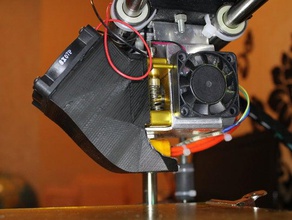 mk8 fan cooler 3d printer extruders cooling extruder nozel 3d print model - Mito3D
