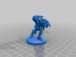 troll les créatures donjons dragons figurine le monstre 3d print model - Mito3D