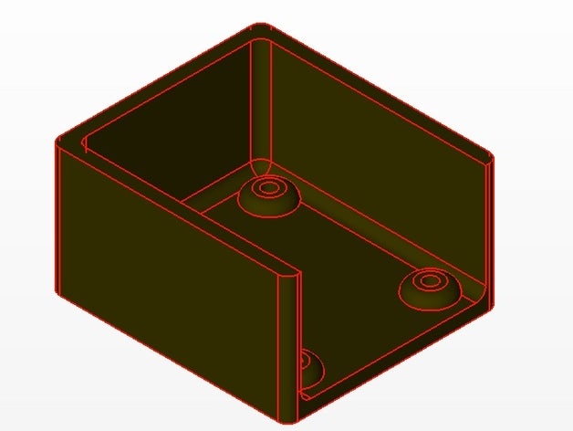 pololu basic-spdt-relais Träger-Gehäuse - Elektronik Gehäuse für die Projekt-box relais 3D print model - Mito3D