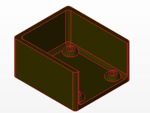 pololu temel röle taşıyıcı kasa spdt elektronik proje kutusu 3d print model - Mito3D