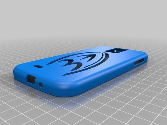 anaheim ducks-Galaxie-s4 Telefon-Fall mobile 3D print model - Mito3D