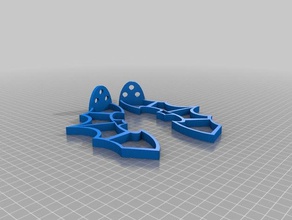 yarasa sembolü kuyruk tutucu 3d yazıcı aksesuarları batman filamentchallenge makara tuvalet kağıdı 3d print model - Mito3D