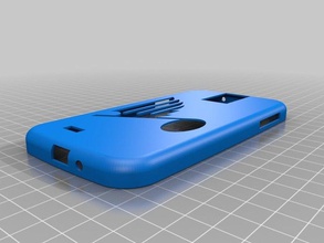 st louis blues galaxy s4 caso de telefone móveis 3d print model - Mito3D