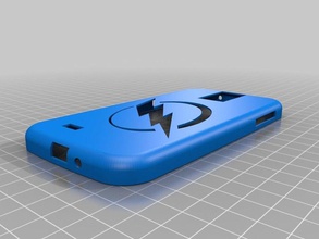 tampa bay lightning galaxy s4 caja del teléfono móvil 3d print model - Mito3D
