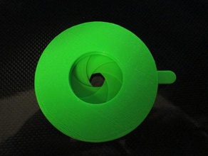 mechanical iris toys 3d print model - Mito3D