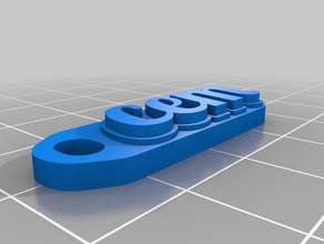 cem organização personalizado 3d print model - Mito3D