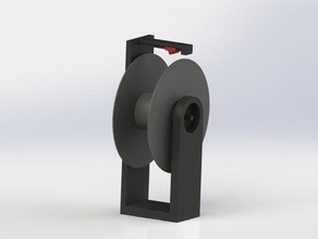 spool holder fillament guide 3d printer accessories bearings 3d print model - Mito3D
