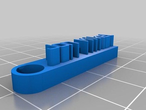 jon mikel llavero organización personalizado 3d print model - Mito3D