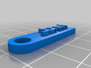 jon mikel Anahtarlık organizasyon özelleştirilmiş 3d print model - Mito3D