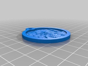 keychain lithopane - res 15 12 layers keychains customized 3d print model - Mito3D