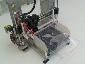 heiße Bett-Gehäuse v2 3d-Drucker Teile abs gegen verziehen Kammer Gehäuse heißen Bett p3steel prusa warping 3d print model - Mito3D