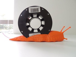 bobina di lumaca Stampante 3d accessori filamento filamentchallenge titolare scolpire spool porta 3d print model - Mito3D
