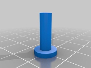 einfache filament spool holder 3d Drucker Zubehör filamentchallenge filament-Halter nützlich 3d print model - Mito3D