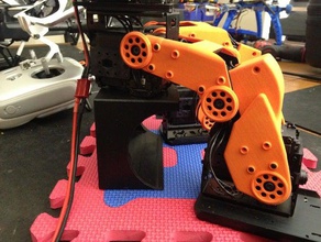 bench hr-os1 humanoid robot robotics trossen 3d print model - Mito3D