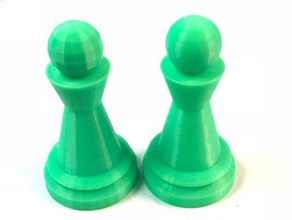 chess pawn Buch-beginner ' s guide 3d-Druck 3d-drucken 3d print model - Mito3D