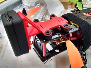 mobius düz temiz plaka aşağı fpv250 v2 quadcopter çerçeve diatone r c araçlar 3d print model - Mito3D