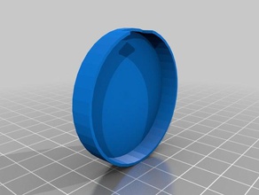 watch band lid accessories 3d print model - Mito3D