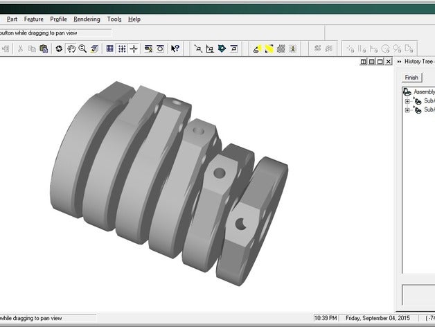réglable tine les pièces de rechange cliquez sur stop thisismacbailey 3D print model - Mito3D
