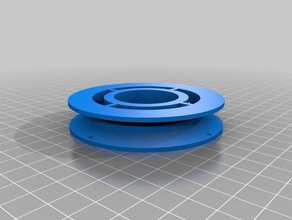 meu personalizados de filamentos contínuos fios spool roda do criador Impressora 3d acessórios personalizado 3d print model - Mito3D