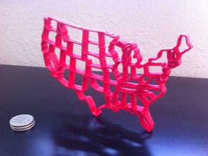 48 états inférieurs les analyses répliques 3d print model - Mito3D