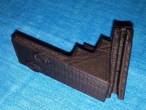 wanhao duplicator i3-rechts-filament-guide 4mm ptfe 3d Drucker Zubehör i3 3d print model - Mito3D