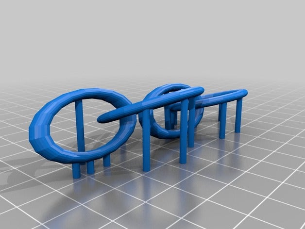 Ketten Kunst 3D print model - Mito3D