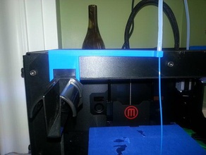 2 soporte frontal de la bobina Impresora 3d accesorios filamentchallenge frente 3d print model - Mito3D