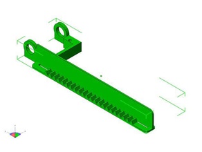 mini cnc Stift-Halter 2d-Kunst 3d print model - Mito3D