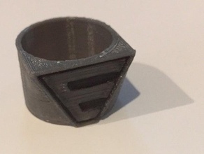 dr evil ring rings 3d print model - Mito3D