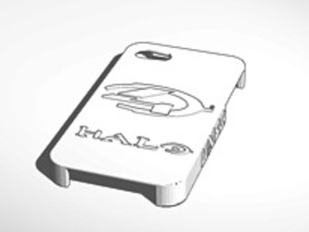 halo 4 iphone 4s case Spielzeug & Spiele Fall 3D print model - Mito3D