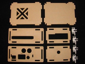 odroid c1+ hifi shield case computer c1 3d print model - Mito3D