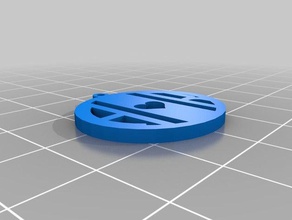 medaler jewelry customized 3d print model - Mito3D