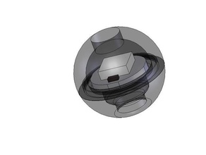 neopixel ball mini pcb l'art interactif adafruit l'électronique du boîtier 3d print model - Mito3D