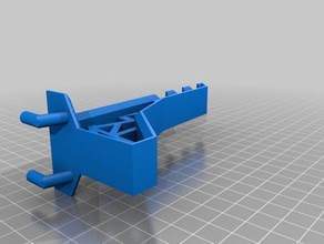 pegboard alloggiamento Stampante 3d accessori filamentchallenge filamentholder 3d print model - Mito3D