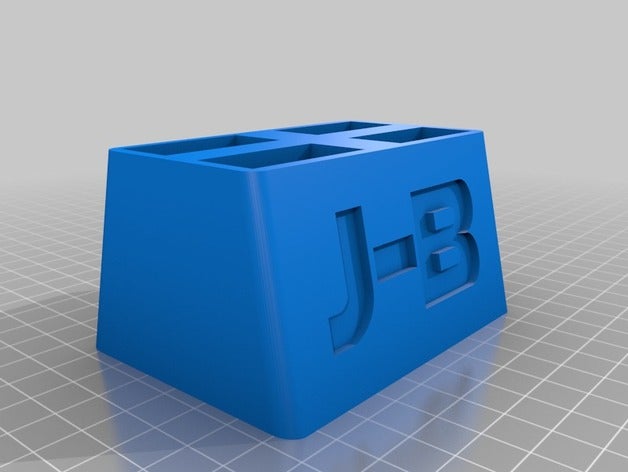 j-b weld-Speicher diy Epoxidharz Halter weld stand tube 3D print model - Mito3D