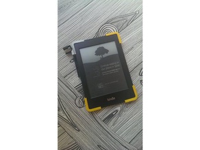 una lettura a mano clip per kindle paperwhite modificato tablet e-reader titolare stand 3d print model - Mito3D