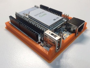 domino-qi baseboard Fall - Elektronik arduino-kompatibel core dominio qi wifi 3d print model - Mito3D