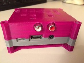 hifiberry dac de frambuesa pi2 caso rpi2 rpi b+ equipo 3d print model - Mito3D