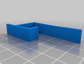trash bag clip for11 gallon wastebasket kitchen dining garbage can 3d print model - Mito3D