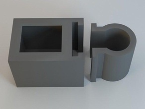 filament gids filter compartiment 3d de printer accessoires cleaner afneembaar m3d 3d print model - Mito3D