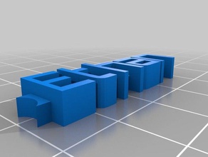 ethan organização personalizado 3d print model - Mito3D
