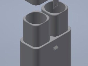 pen case containers fountainpen fountain pens 3d print model - Mito3D