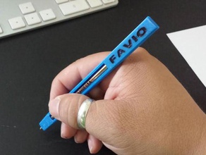 fisher pen gadgets 3d print model - Mito3D