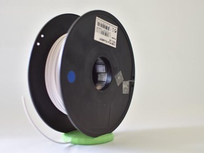 simple support de bobine 3d l'imprimante accessoires filamentchallenge 3d print model - Mito3D